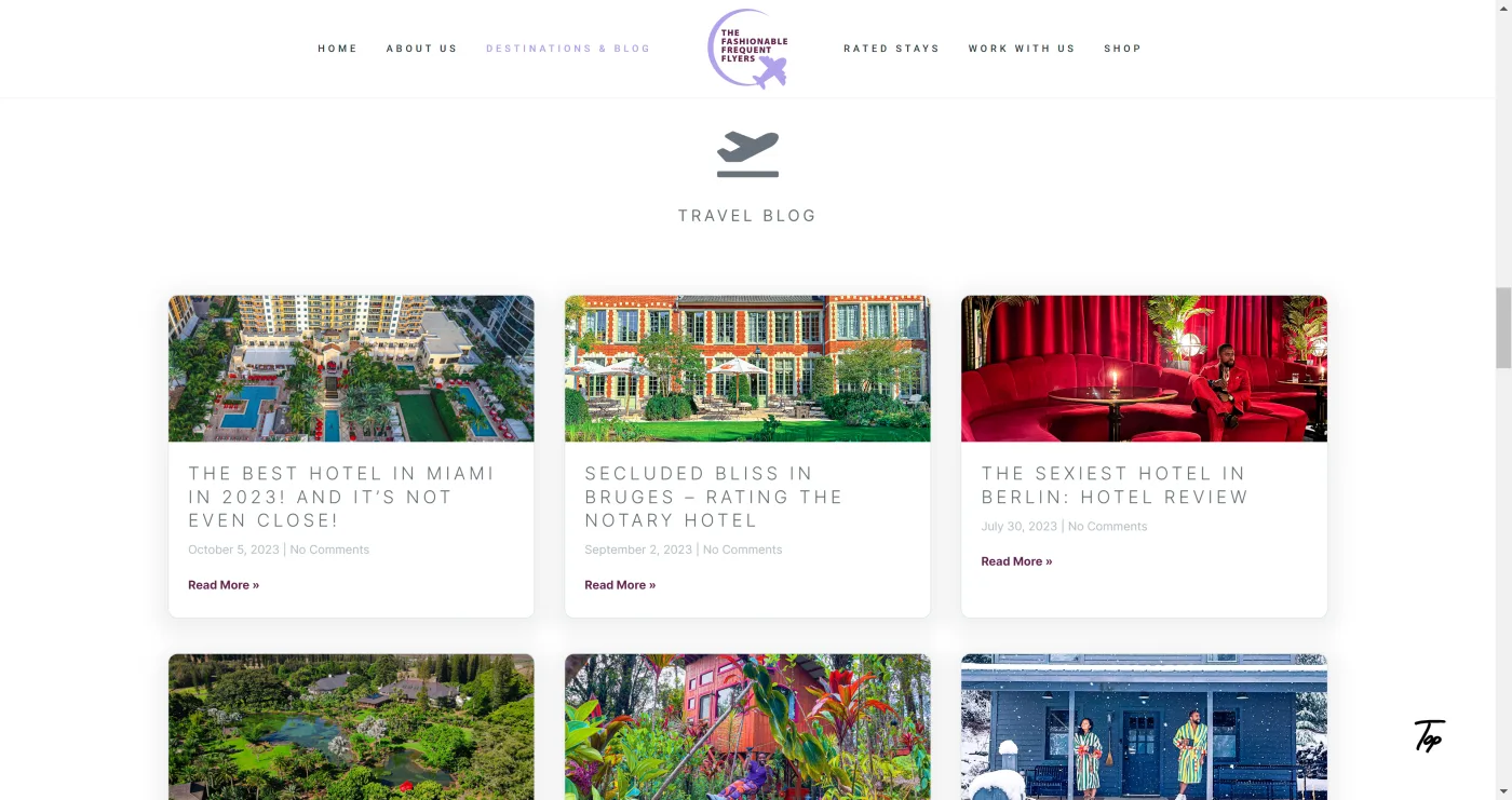 The redesigned blog